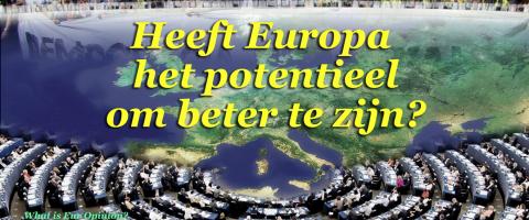Het potentieel van Europa? Het potentieel van Europa?