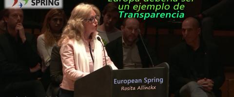 ¿Hace falta más transparencia en Europa? ¿Hace falta más transparencia en Europa?