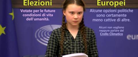 Greta Thunberg - Elezioni Europei Greta Thunberg - Elezioni Europei