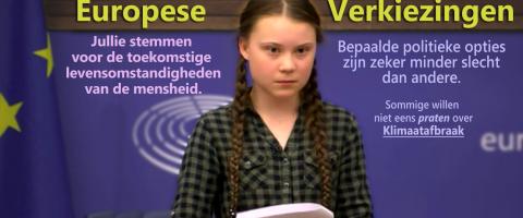 Greta Thunberg - Europese Verkiezingen Greta Thunberg - Europese Verkiezingen