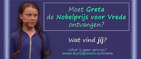 Nobel vredesprijs voor Greta Thunberg? Nobel vredesprijs voor Greta Thunberg?