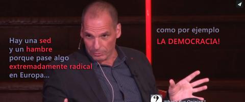 ...algo muy radical, como: la Democracia!