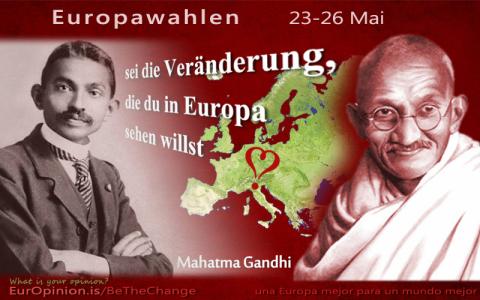 Sei die Veränderung! Sei die Veränderung!