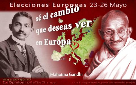 ¡Sé el cambio que quieres ver en Europa! ¡Sé el cambio que quieres ver en Europa!