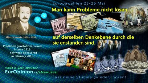 Eine neue Ebene des Denkens (Einstein) Eine neue Ebene des Denkens (Einstein)