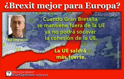 BREXIT mejor para Europa?