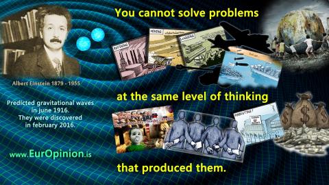 New level of thinking! New level of thinking!