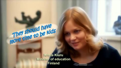 They should have more time to be kids