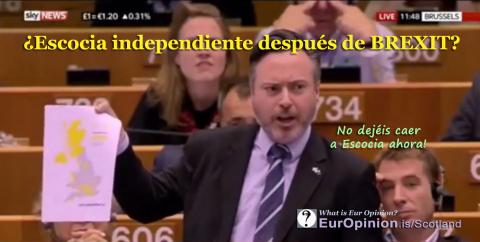 ¿Escocia independiente después de BREXIT?